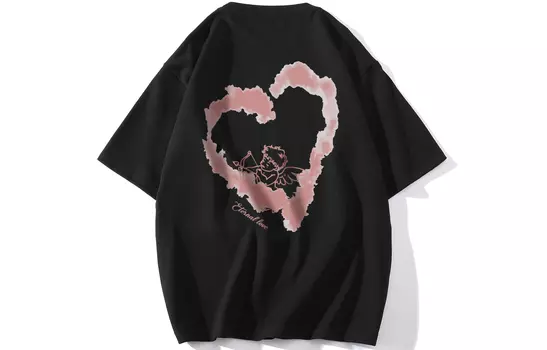 Футболка унисекс nuthink, Бордовый (брендовые шорты в подарок при покупке)