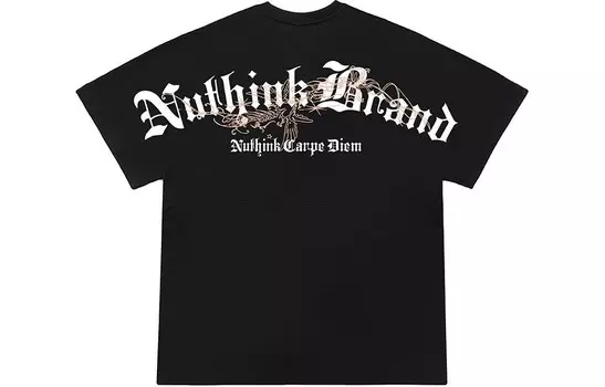 Футболка унисекс nuthink, Черный