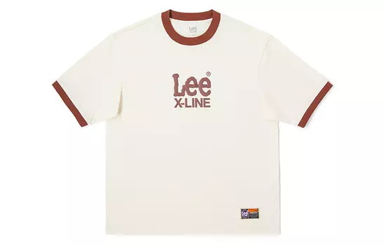 Футболка унисекс Off White Lee, кремовый