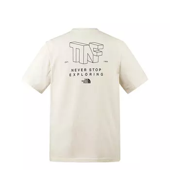 Футболка унисекс Off White The North Face, кремовый