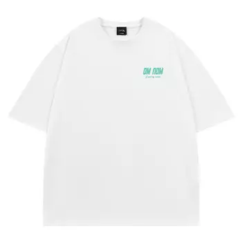 Футболка унисекс Om Nom, белый