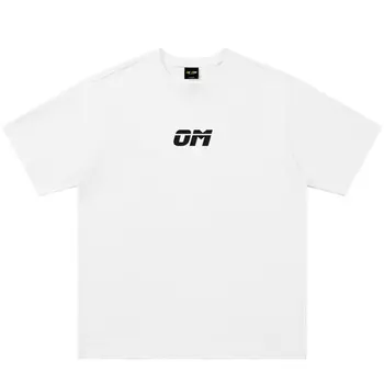 Футболка унисекс OM NOM Ohm, Белый
