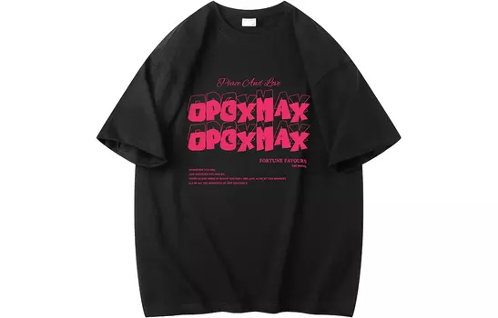 Футболка унисекс Opox, Черный