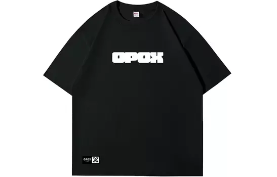 Футболка унисекс Opox, Черный