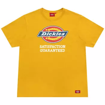 Футболка унисекс оранжевая Dickies, оранжевый
