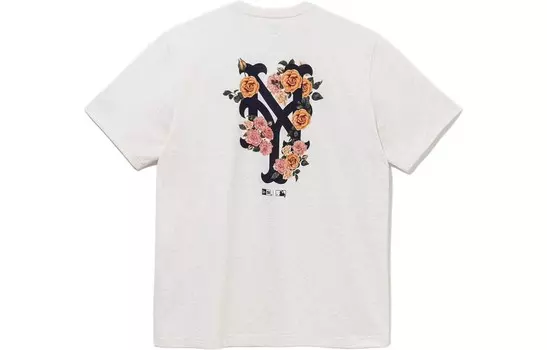 Футболка унисекс овсянка New Era, светло-бежевый