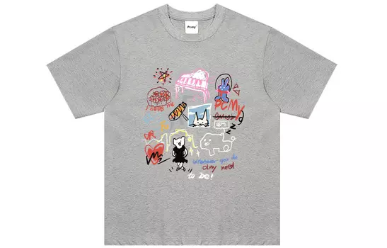 Футболка унисекс PCMY, Темно-серый