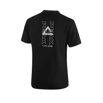 Футболка унисекс Peak, черный