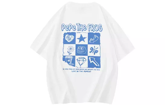 Футболка унисекс Pepe The Frog, темно-синий