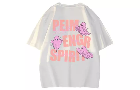 Футболка унисекс Permon/Peimeng, белый