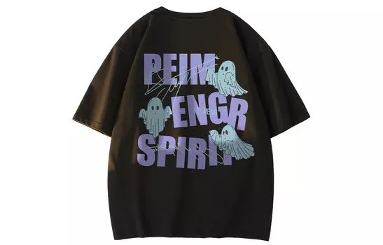 Футболка унисекс Permon/Peimeng, черный