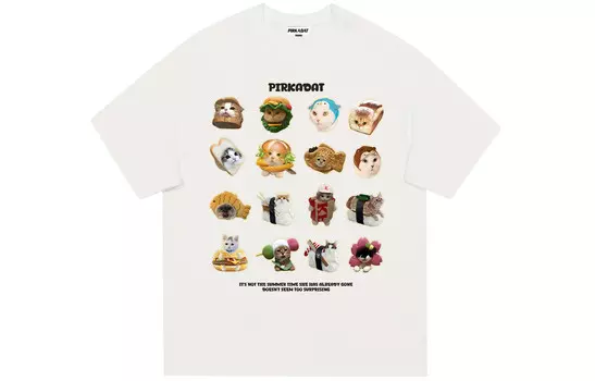 Футболка унисекс Pirkadat, белый