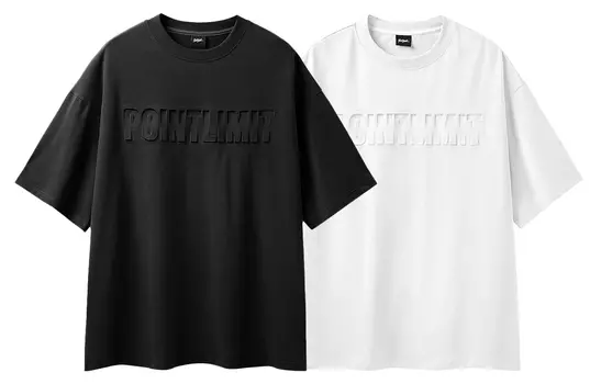 Футболка унисекс Pointlimit, Набор из 2 шт. (PT0065 Черный + PT0065 Черный)
