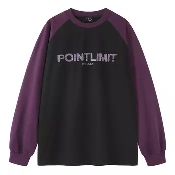 Футболка унисекс Pointlimit, Серые рукава и белое тело.