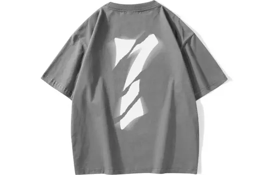 Футболка унисекс Polar Bear POLAR BEAR, Короткий железно-серый