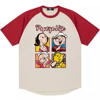 Футболка унисекс Popeye/Popeye, черный