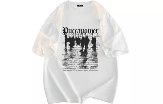 Футболка унисекс Pucca, белый