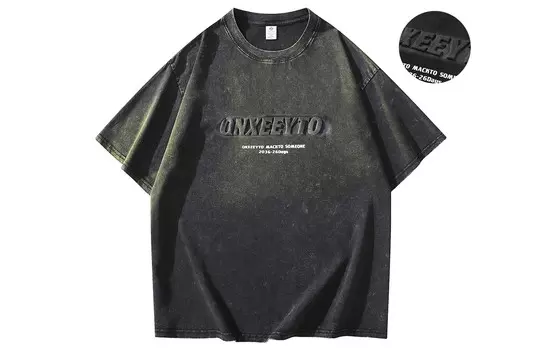 Футболка унисекс Qnxeey, черный