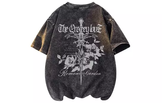 Футболка унисекс Qnxeey, серый