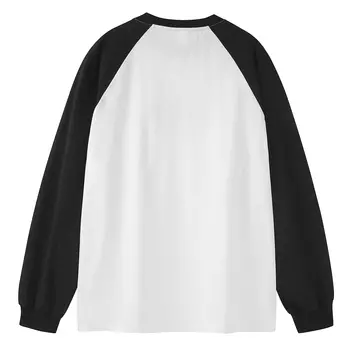 Футболка унисекс R.super, Черные рукава и белое тело