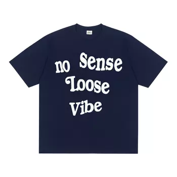 Футболка унисекс RECOLETA, темно-синий