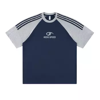 Футболка унисекс Redu, Белый и серый заклинают черный цвет