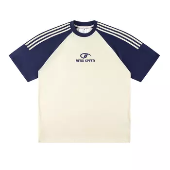 Футболка унисекс Redu, Черный/Розовый