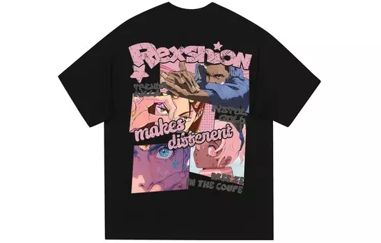 Футболка унисекс Rexshion, черный