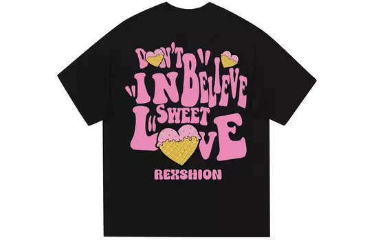 Футболка унисекс Rexshion, черный