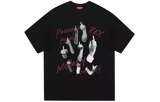 Футболка унисекс Rexshion, черный