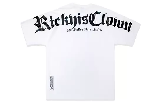 Футболка унисекс RickyisClown, Белый
