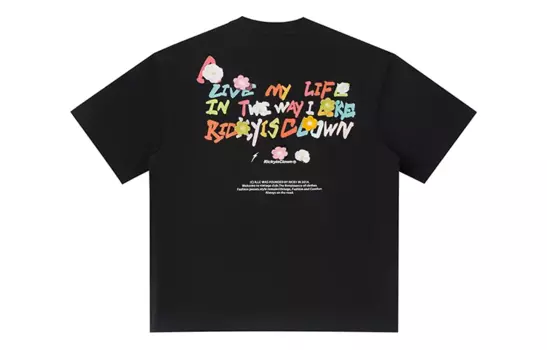 Футболка унисекс Rickyisclown, черный