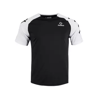 Футболка унисекс RIGORER, Pure White/Pure Black