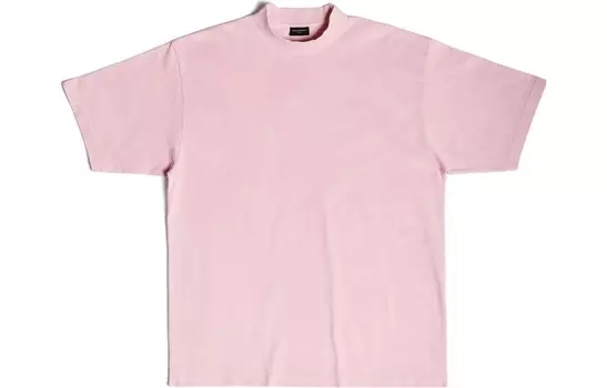 Футболка унисекс розовая Balenciaga, розовый