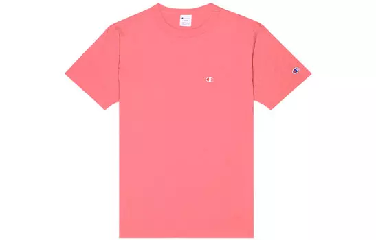 Футболка унисекс розовая Champion, розовый