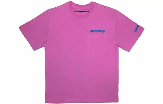 Футболка унисекс розовая Chrome Hearts, розовый