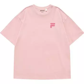 Футболка унисекс розовая Fila Fusion, розовый