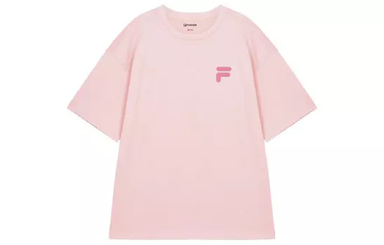 Футболка унисекс розовая Fila Fusion, розовый