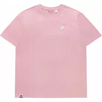 Футболка унисекс розовая Fila, розовый