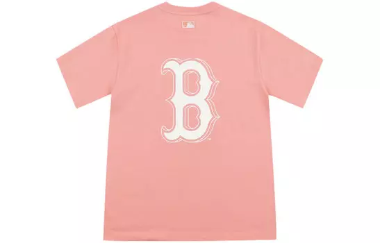 Футболка унисекс розовая Mlb, розовый