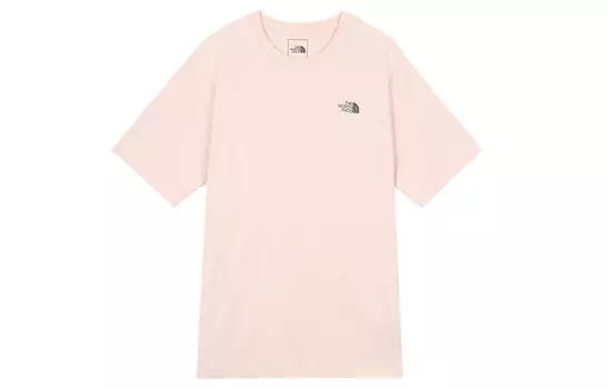 Футболка унисекс розовая The North Face, розовый