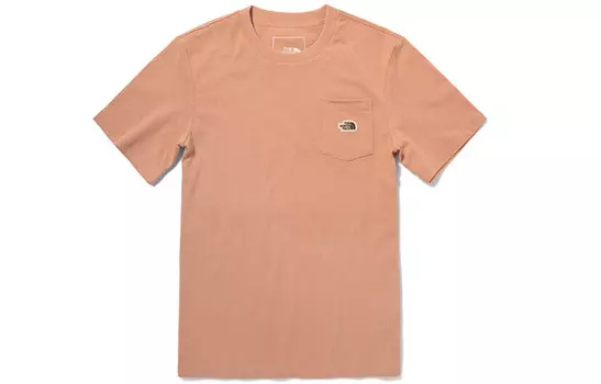 Футболка унисекс розовая The North Face, розовый