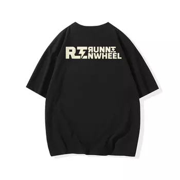 Футболка унисекс Runninwheel, Белый
