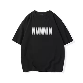 Футболка унисекс Runninwheel, Черный