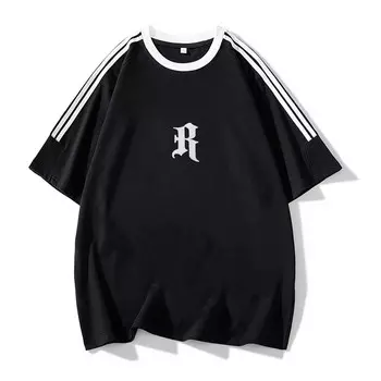 Футболка унисекс Runninwheel, темно-синий