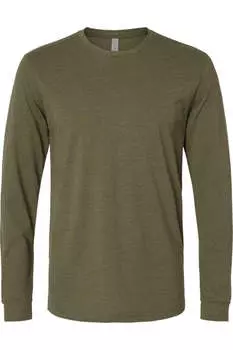 Футболка унисекс с длинным рукавом Next Level CVC, хаки