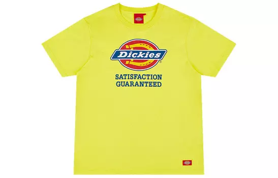 Футболка унисекс с маслом ши желтая Dickies, желтый