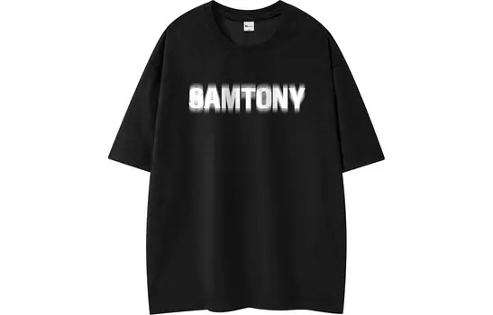 Футболка унисекс Samtony, черный