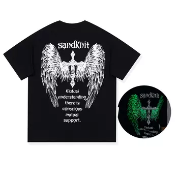 Футболка унисекс SandKnit, Черный