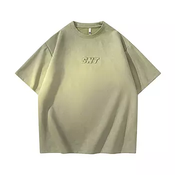 Футболка унисекс SandKnit, Пыльный зеленый